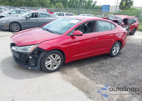 2019 Hyundai Elantra Sel from USA, damaged, VIN 5NPD84LF8KH445349